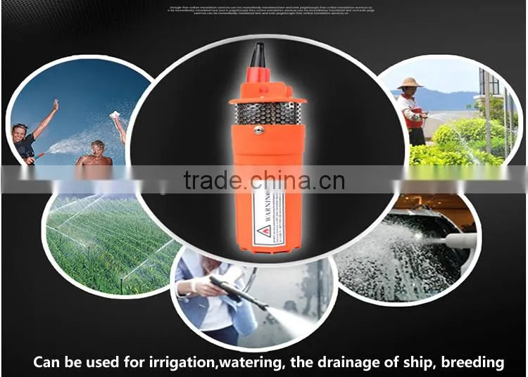 6L/min solar water pump submersible/solar fountain pump