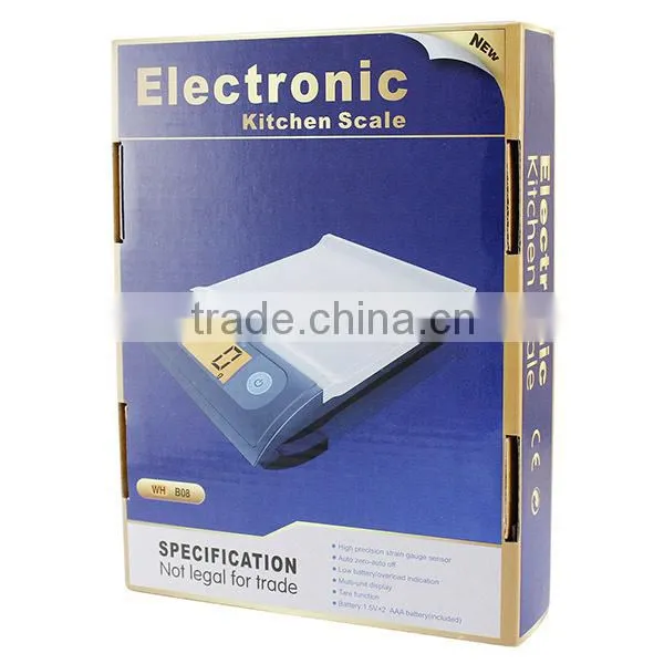 7kg/1g Electronic Digital LCD Display Kitchen Food weighing Scale