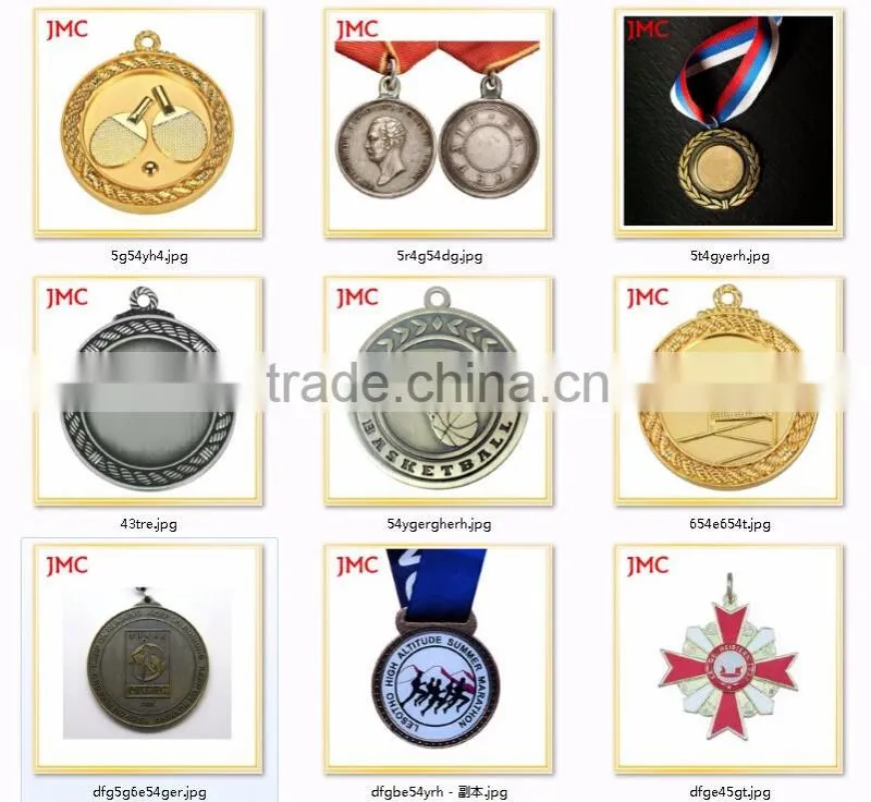 High quality metal marathon medal