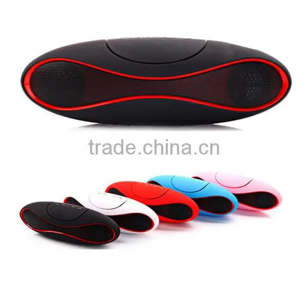 Dual football portable wireless mini bluetooth speaker