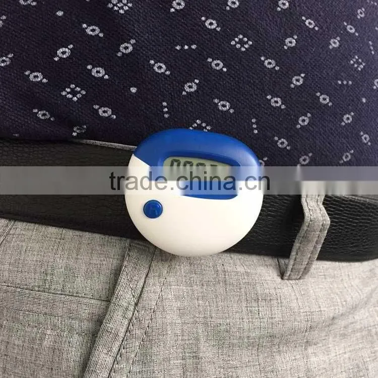 Manufacturer Bulk Promotion Portable Sport Walking Heart Shape Foot Counter Pedometer