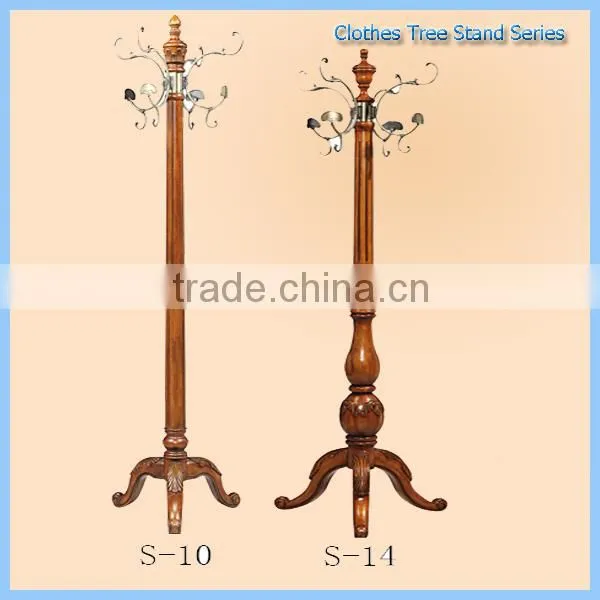Wooden clothes hanger S-11
