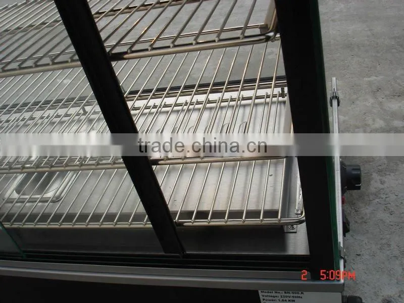 Electric Luxury Food Warmer/warming display showcase