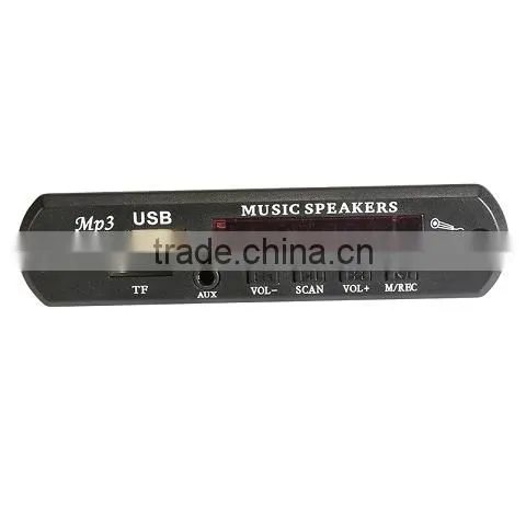 Wholesale usb fm pcb mp3 recorder module