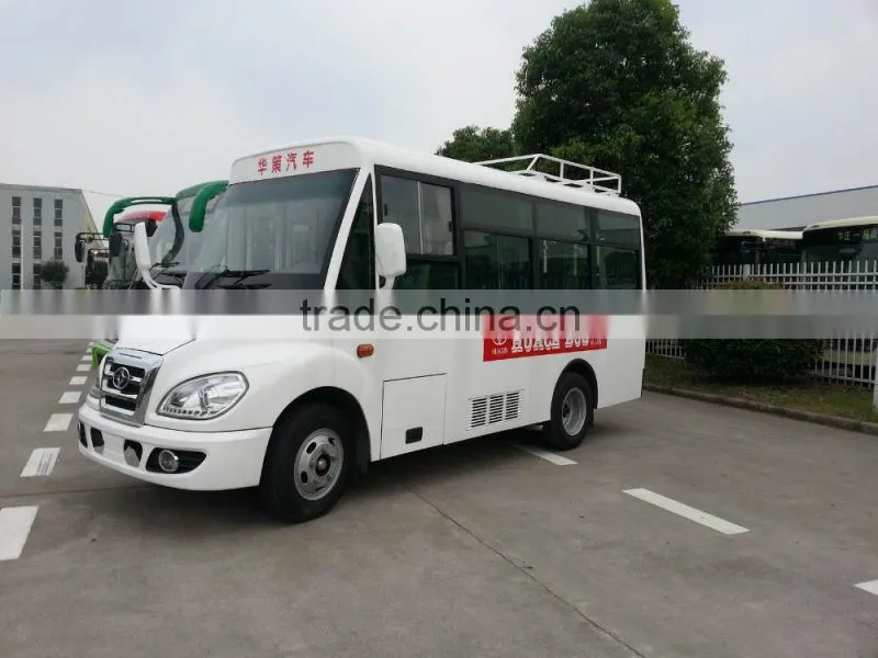 Low price 5.5m 18 seats New model mini city bus for sale