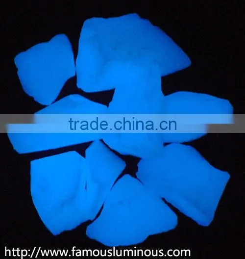 marble chips glowing in the dark