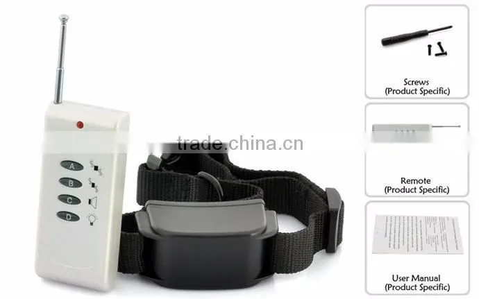LoreWin LY-154 Inexpensive Remote Training Dog Collars No Bark Dog Collar