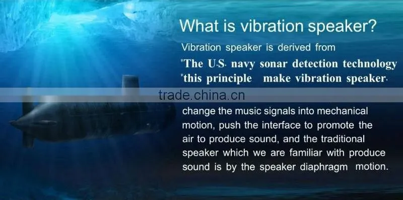 Transmit Vibration to Surface, Table Vibration Speaker for 10W Power Music