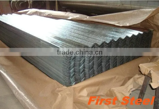bottom price galvanized corrugated steel plates