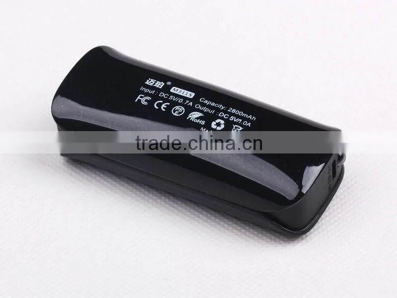 2600mAh hot-selling high brightness led hand lamps portable power bank for iphone