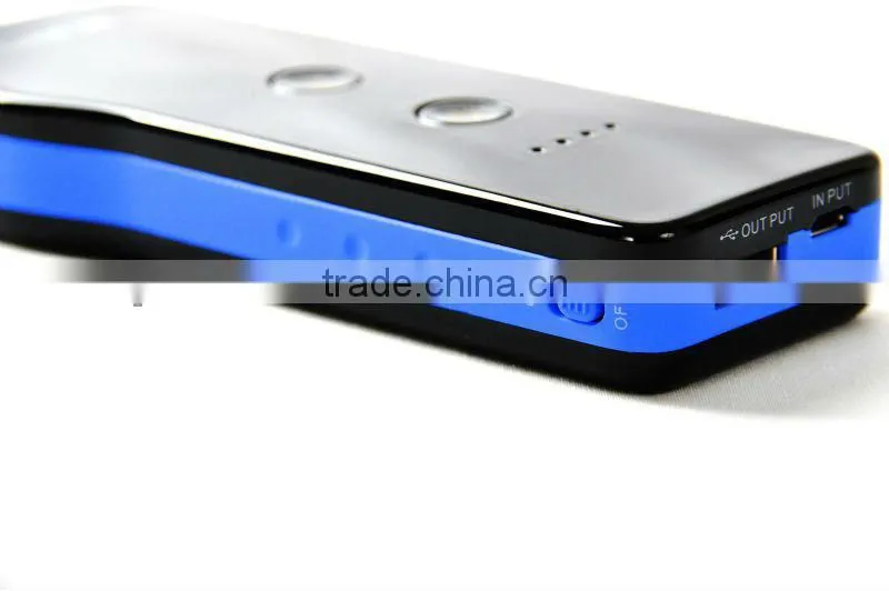 emergency battery charger for mobile phone 5200mah