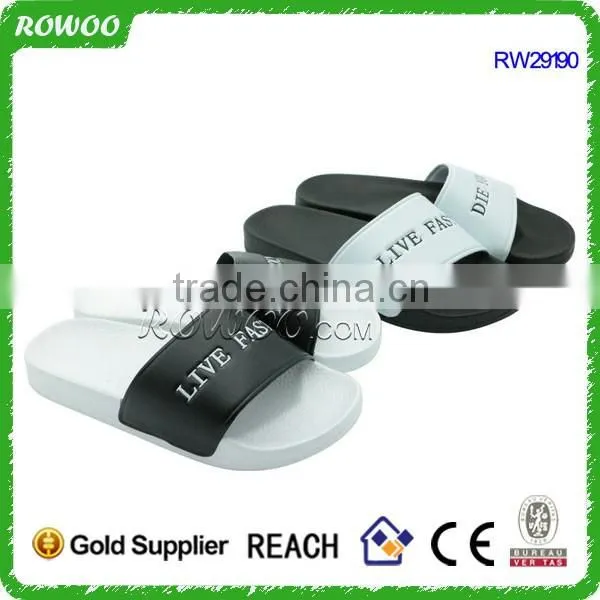 Men's Rubber Sandal Slipper Comfortable Shower Beach Shoe Slip On Flip Flops