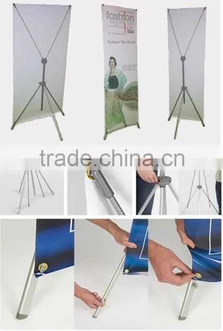 portable banner stand adjustable X banner