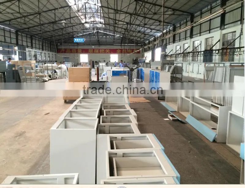 Excellent chemical resistance laboratory wall bench
