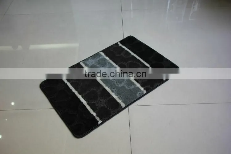 PP material new design anti-slip floor mat with TPR backing