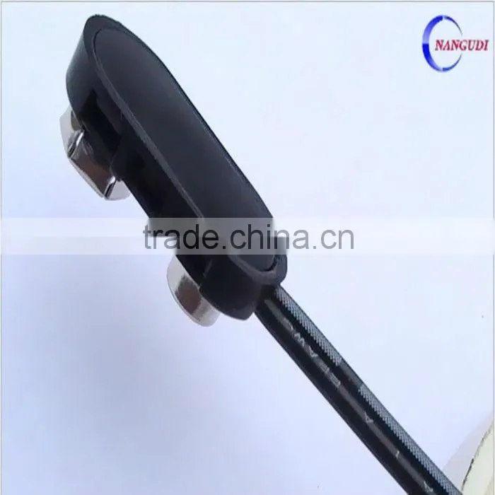 eco-friendly in line soft rubber 9volt battery holder