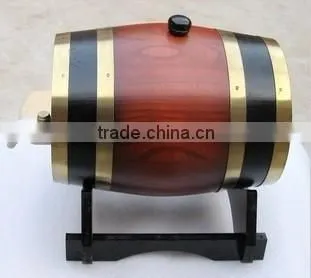 factory direct sale printing logo wooden wine barrel,welcome to order