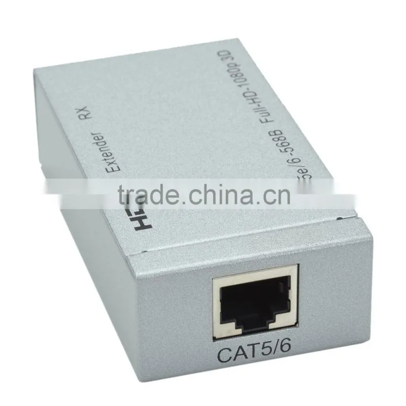 CHEERLINK Full HD 1080P 3D HDMI Extender Set w/ CAT 5 / 6 - Silver