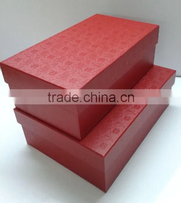 High quality logo printed shoe box,paperboard storage shoe box