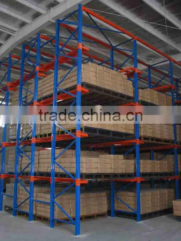 new design powder coated Drive In Shelves