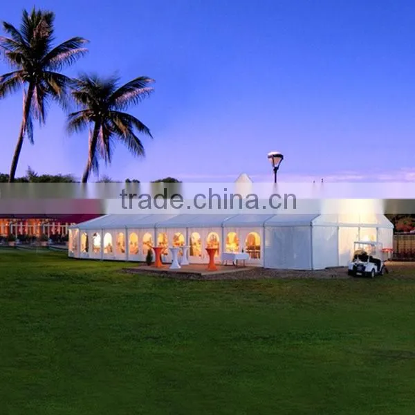 well decorated outdoor party tent