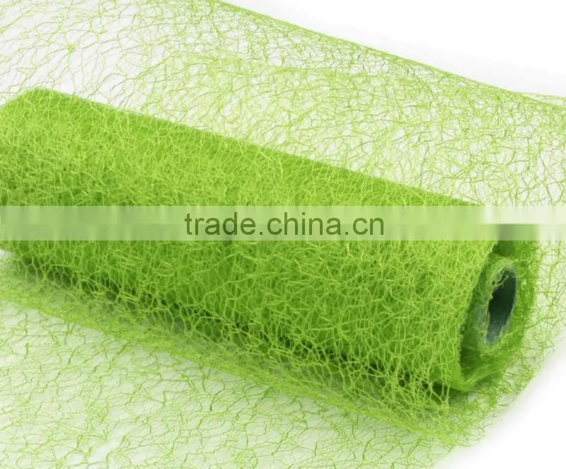 Decorative Fibre Net Roll for wrapping flowers and decorations