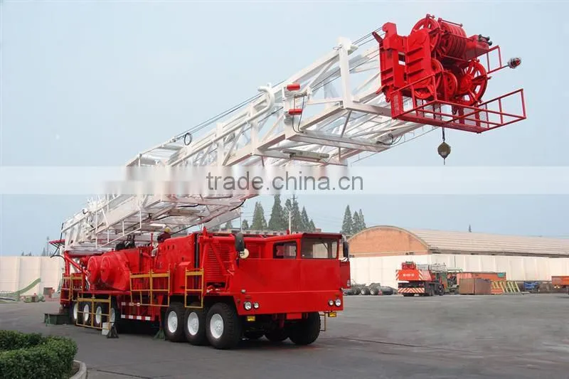 3000m, 750HP, Truck Mounted Drilling Rig ZJ30