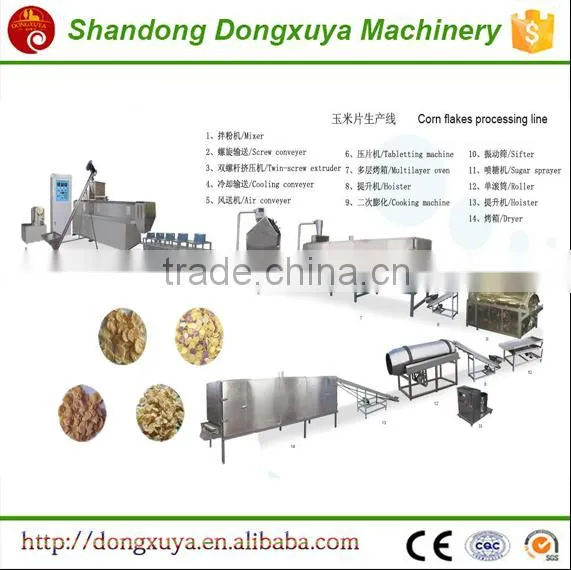 Corn Flakes machine in snack food