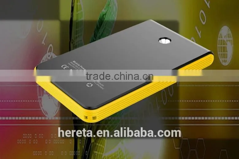 Newest product 8000mah solar power bank