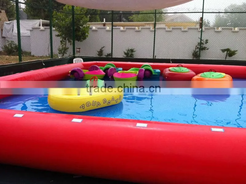 2015 PVC Giant water park inflatable swimming pool / large round pool for adult