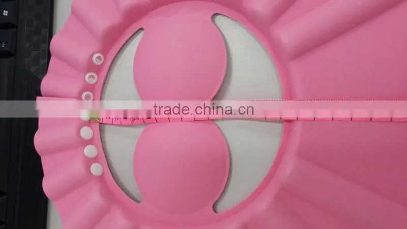 infant waterproof shower cap adjustable shampoo cap infant bath extra thick