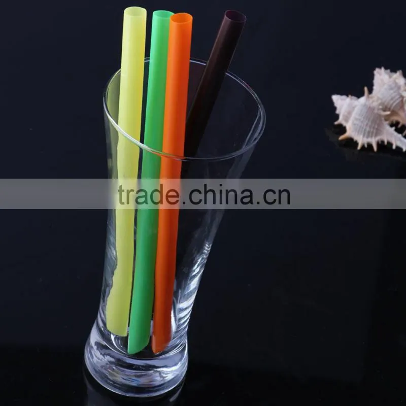 Plastic drinking straw for pearl milk tea