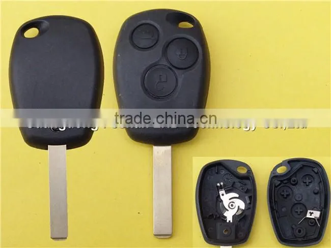 Remote Key Shell for 3B Renault Master Twingo Key Blank Case Fob with Blade VA2 and No Logo