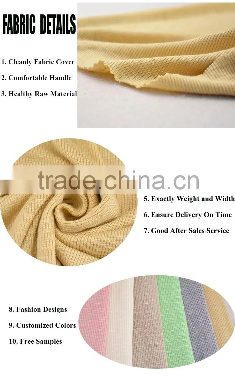 china fabric market wholesale women tank top vertical stripe viscose rayon filament yarn