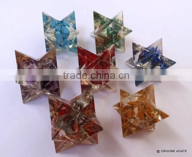 Orgonite Merkaba Star : Chakra Wholesale Sets