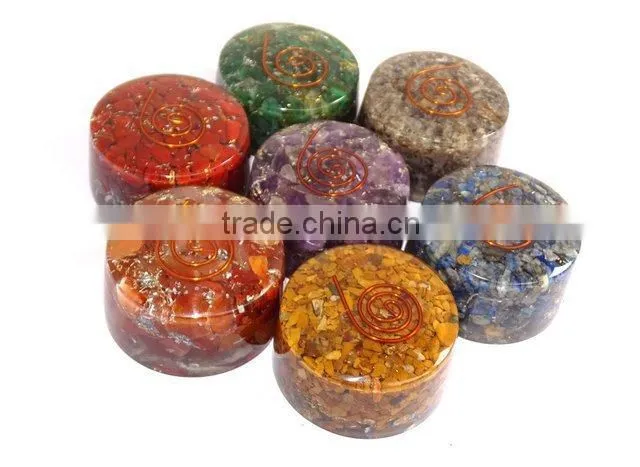 Supplier Of Chakra Sets : Chakra Orgone Energy Tower Buster Set