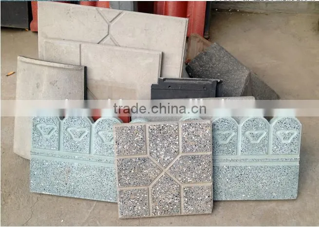2016 German Technology Hydraulic Roof concrere floor tile making machine/tile manufacturer roof floor tile mould making machine
