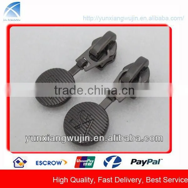 CD8408 Wholesale Fancy Design Metal Zipper Slider for Luggage