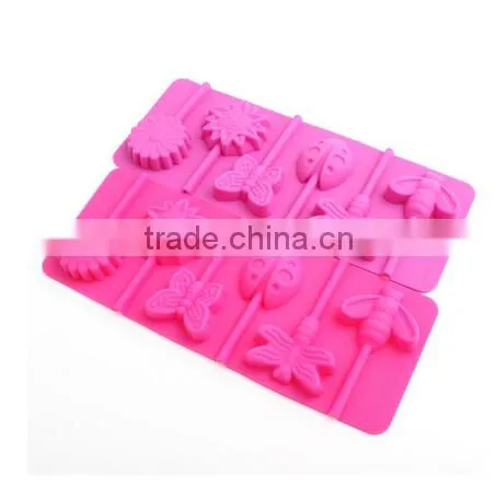 various shape colorful high quality customized silicone cake mould