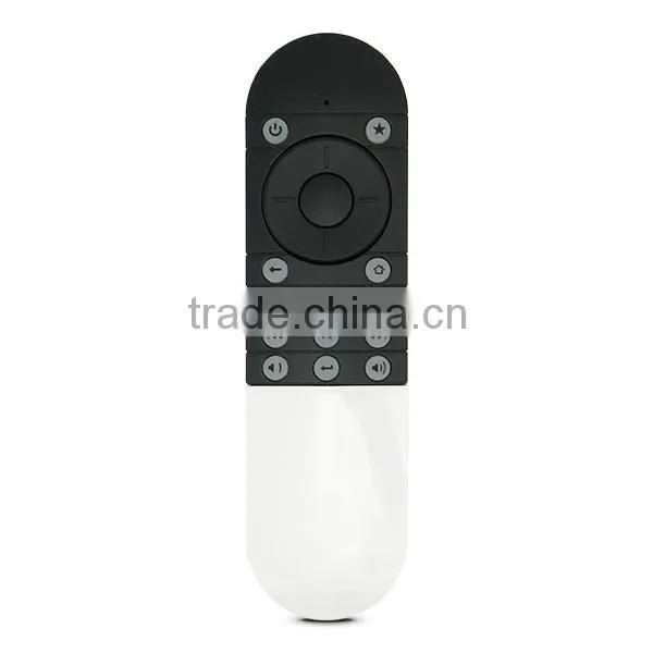 MIC voice input 2.4g remote control with air mouse for the systems of Android, Windows, Mac OS, Lilux