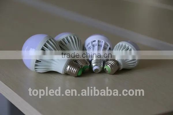 2015 7W milky white unique designed smd e27 led bulb