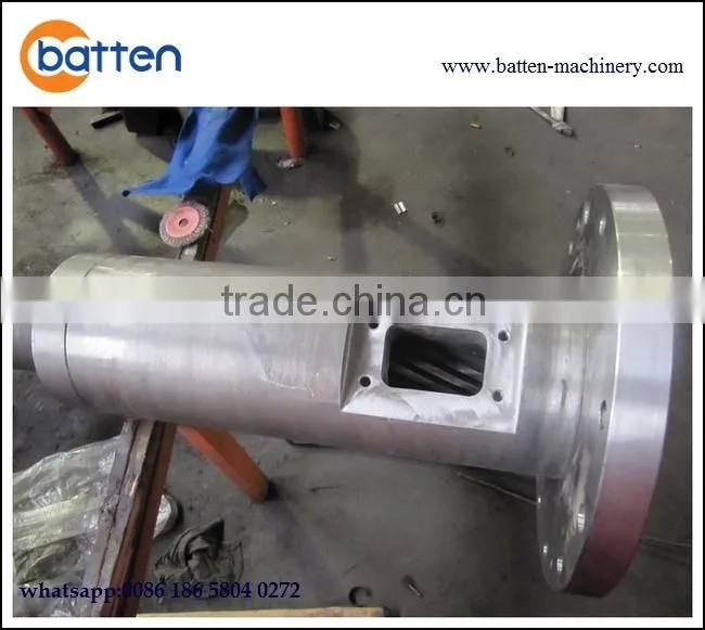 HDPE pipe plastic extrusion line screw barrel