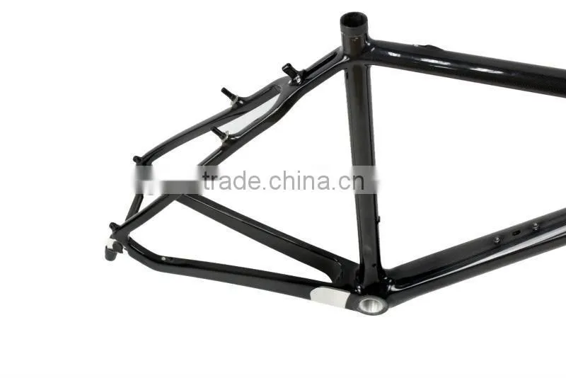 Carbon cyclocross bike frame, T700 carbon fiber frame, chinese cx frame V brake , cyclocross bike ISP frame