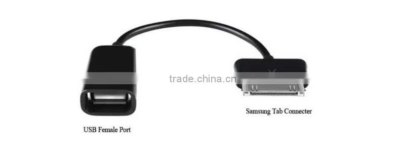 Female USB OTG cable adapter for SAMSUNG GALAXY TAB