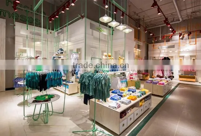 shopping mall koisk show eco-friendly children clothing stores display