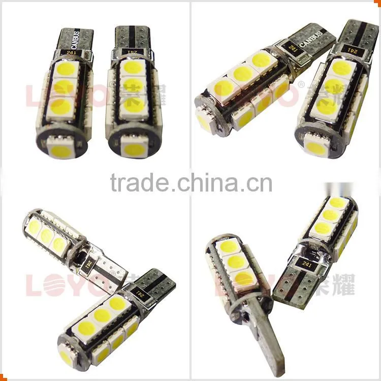 12V T10 Super Bright Canbus 13*5050SMD Car LED Light