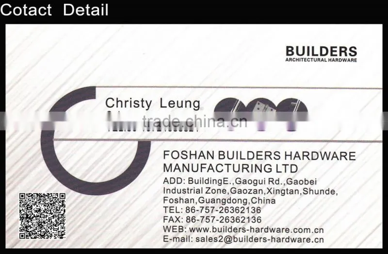 Stainless steel square flush pull for furniture