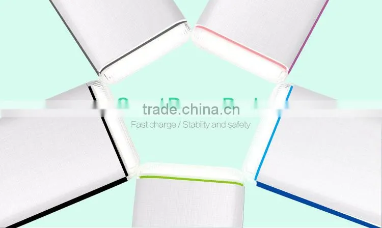Personal design powerbank 3 USB port laptop powerbank 10000mah,guaranted real capacity, fast output charging with led light