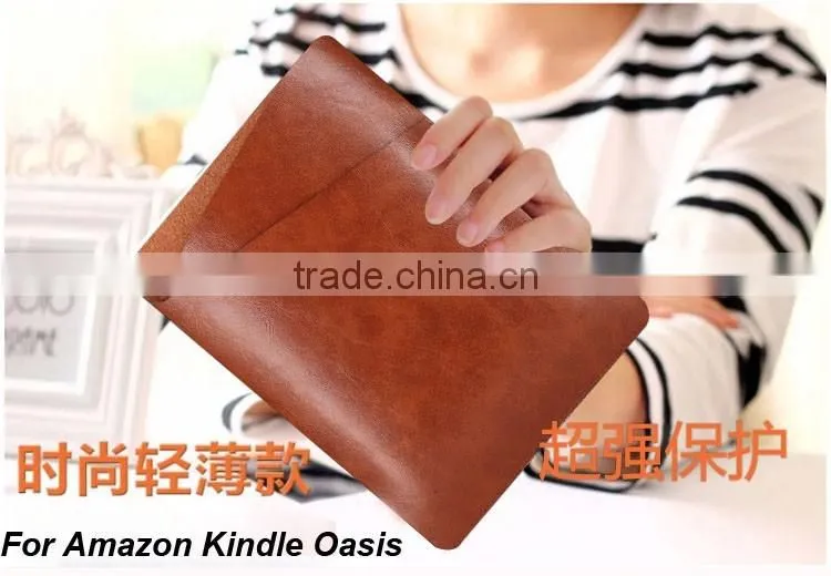 Alibaba Express Universal Pouch Leather Case Cover For Kindle Oasis Case