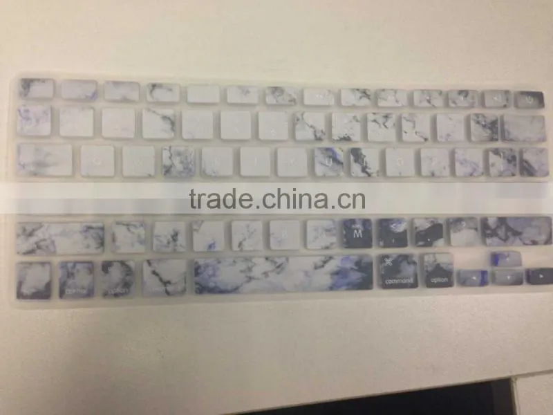 marble pattern Custom membrane keyboard for marble macbook